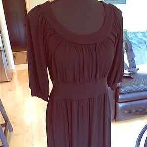 INC petite black dress